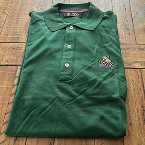 New Bobby Jones Oakmont Country Club green cotton polo size large
